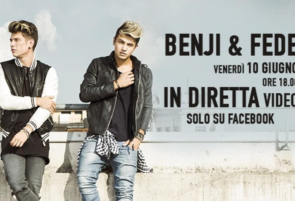 Benji & Fede a 105 Mi Casa, oggi alle 18.00