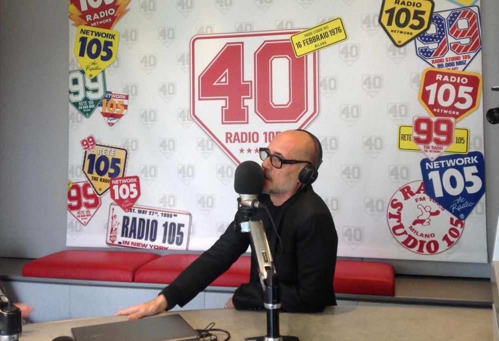 Gianmarco Tognazzi a 105 all’Una, le foto