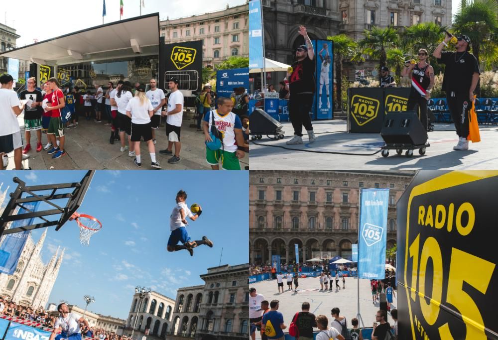 NBA Fan Zone: le foto migliori di sabato 8 settembre