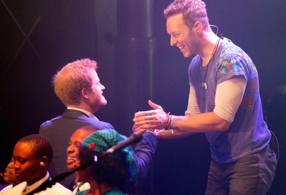 Coldplay: sul palco c’è anche il principe Harry