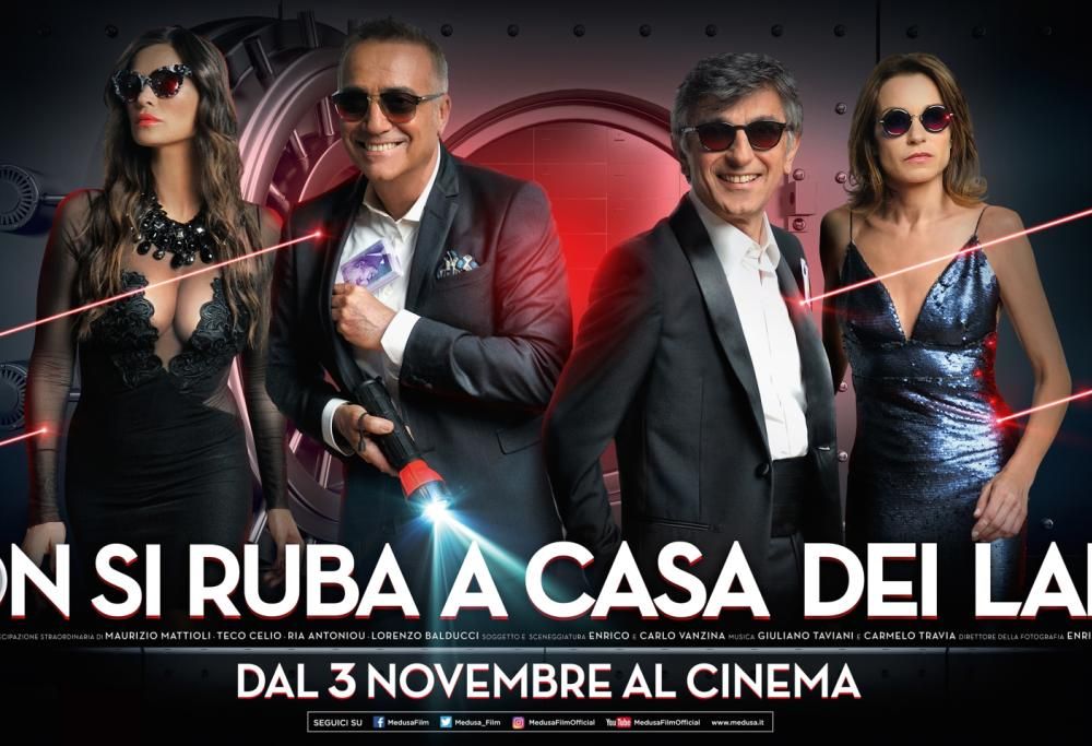 E’ in arrivo nelle sale “Non si ruba a casa dei ladri” la nuova commedia dei fratelli Vanzina
