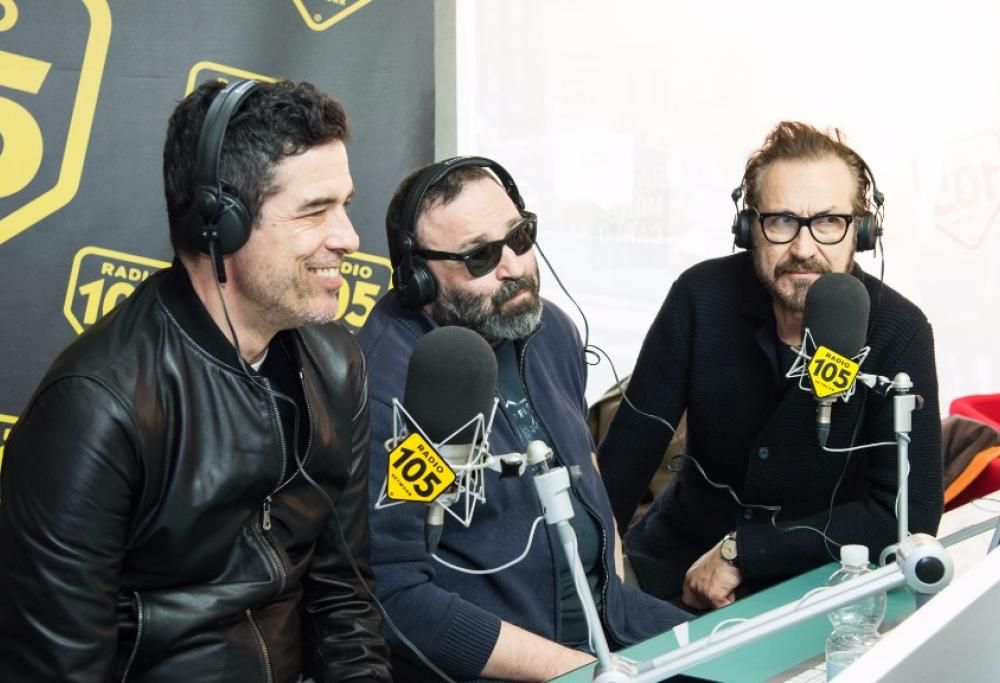 Alessandro Gassman, Marco Giallini e Massimiliano Bruno a 105 Friends, le foto