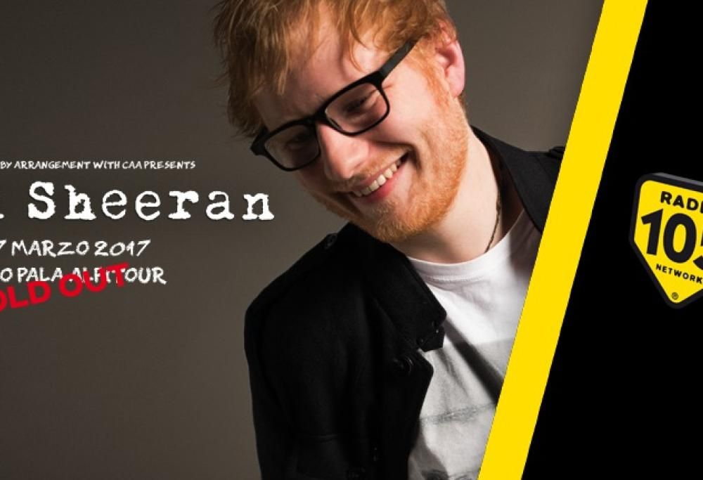 Ed Sheeran live in Italia, il conto alla rovescia è cominciato!