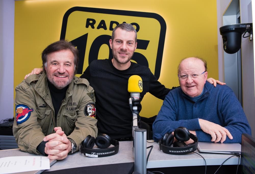 Massimo Boldi e Christian De Sica, le foto dell’intervista a 105 Mi Casa