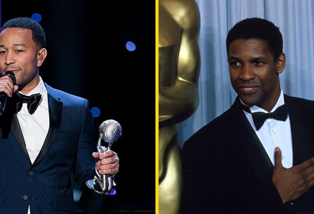 Happy Bday Denzel Washington & John Legend!