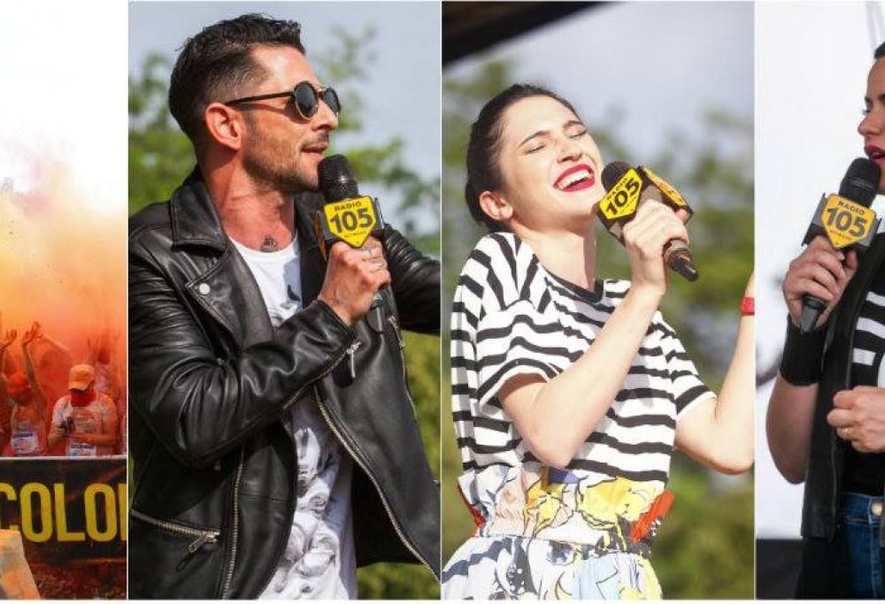 Con la musica di Radio 105 è partita da Bologna la prima tappa della The Color Run Dream  2017