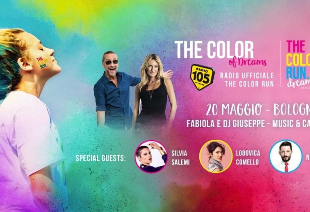 A Bologna per la prima tappa della The Color Run Dream