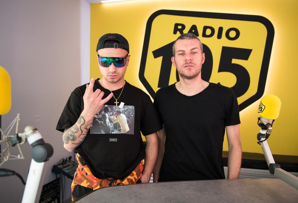 Mostro a 105 Mi Casa: le foto dell’intervista