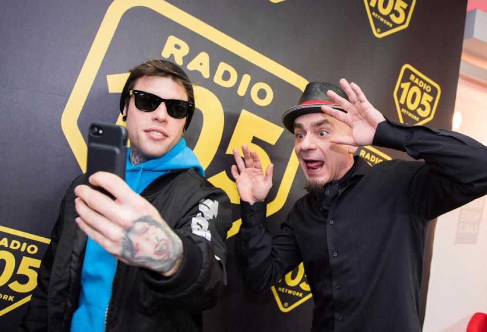 Fedez e J-Ax a 105 Friends, le foto