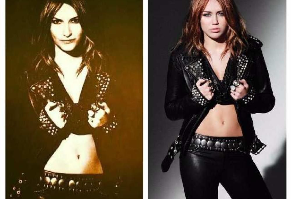 Il misterioso fotomontaggio di Laura Pausini e Miley Cyrus