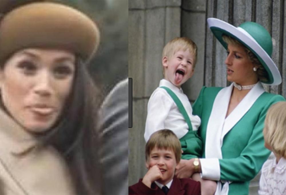 Tutti adorano la linguaccia di Meghan Markle, che a noi ricorda qualcosa…