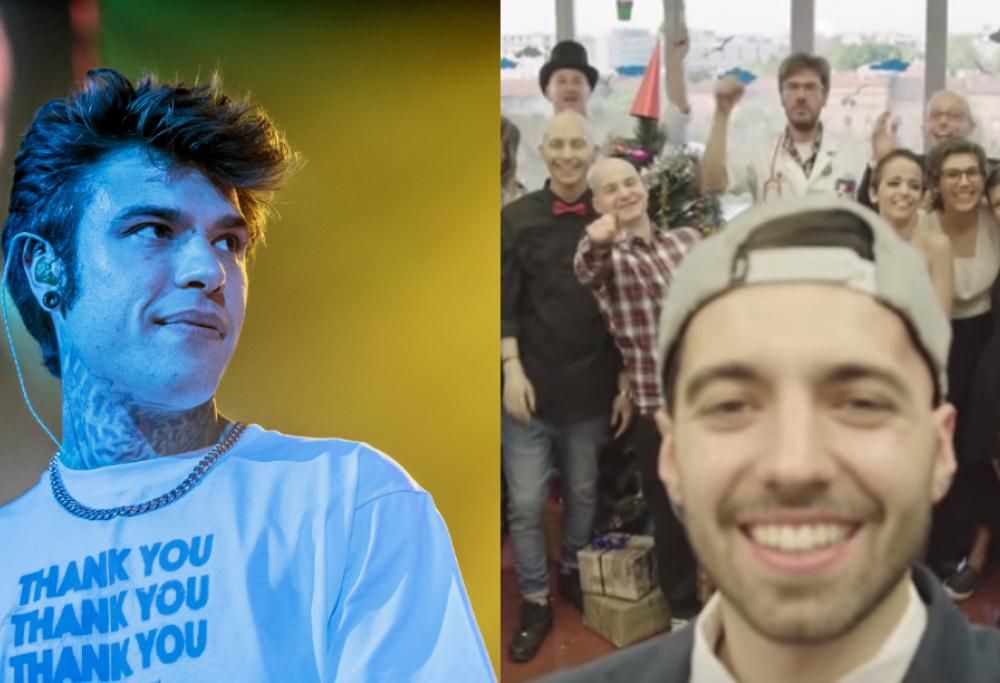 Fedez e la proposta dei giovani pazienti oncologici: “Ci hai rubato il titolo della canzone. Ora canta con noi!”