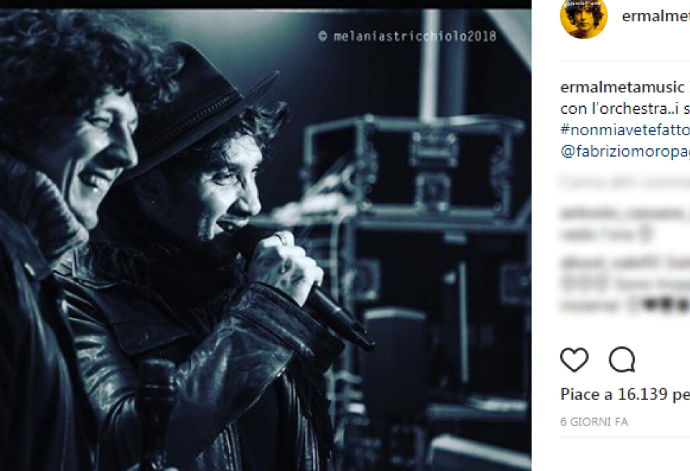 Sanremo 2018: Ermal Meta e Fabrizio Moro raccontano il loro brano “Non mi avete fatto niente”