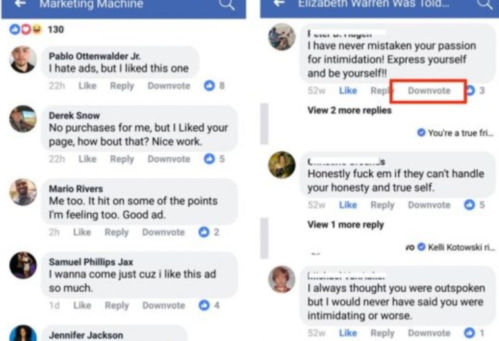 Downvote: nasce un nuovo sistema per segnalare contenuti inappropriati su Facebook