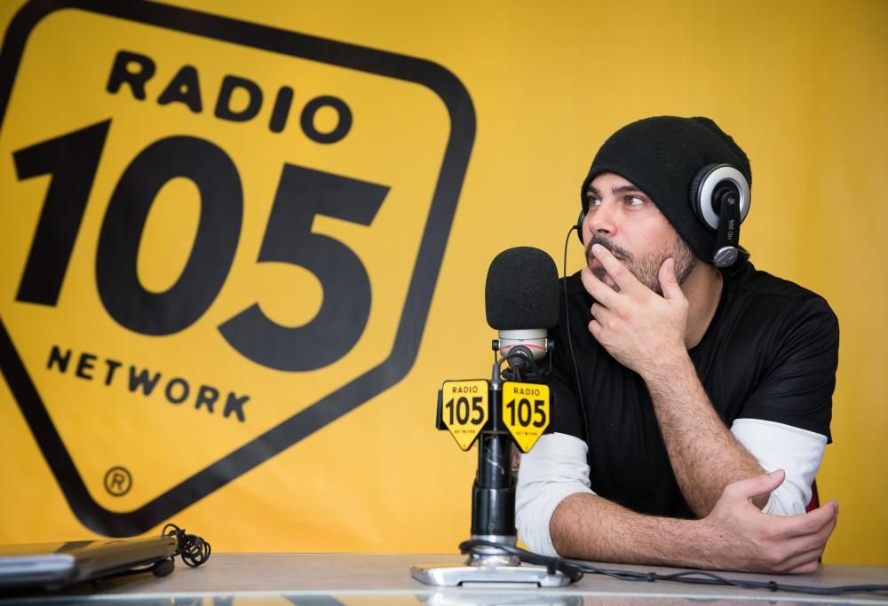 Marco D’Amore a 105 Mi Casa: le foto