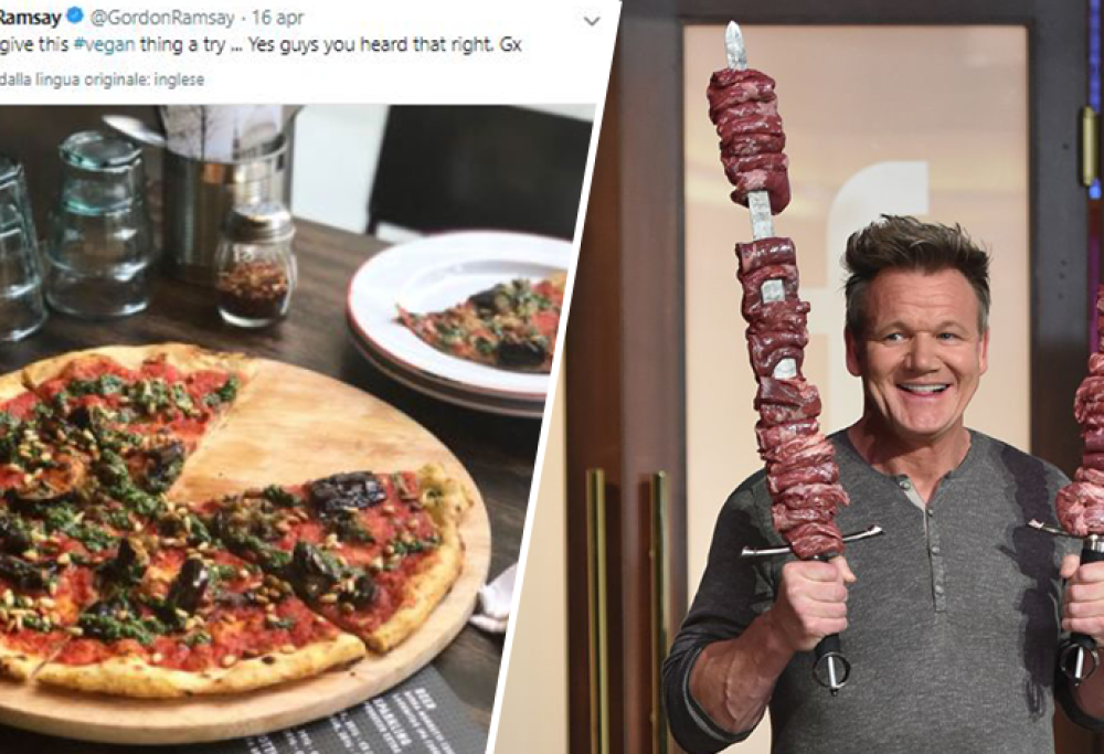 Gordon Ramsay diventa vegano: l’incredibile svolta