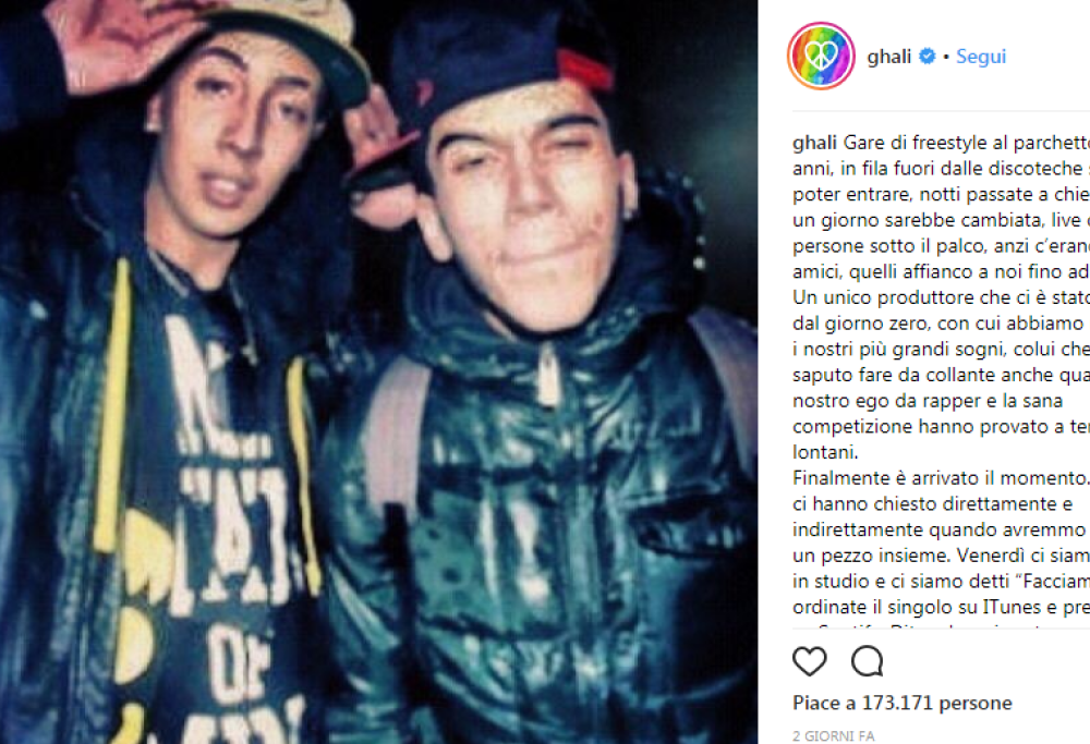 “Peace & Love”, il nuovo singolo di Ghali e Sfera Ebbasta