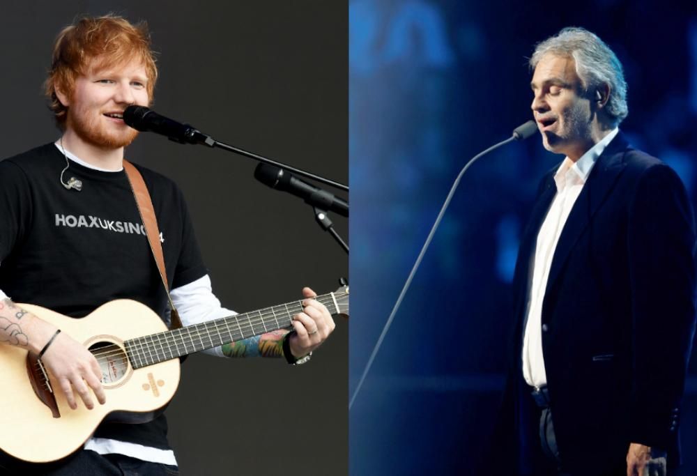 Ed Sheeran canta “Perfect” con Andrea Bocelli al suo concerto a Wembley: guarda il video