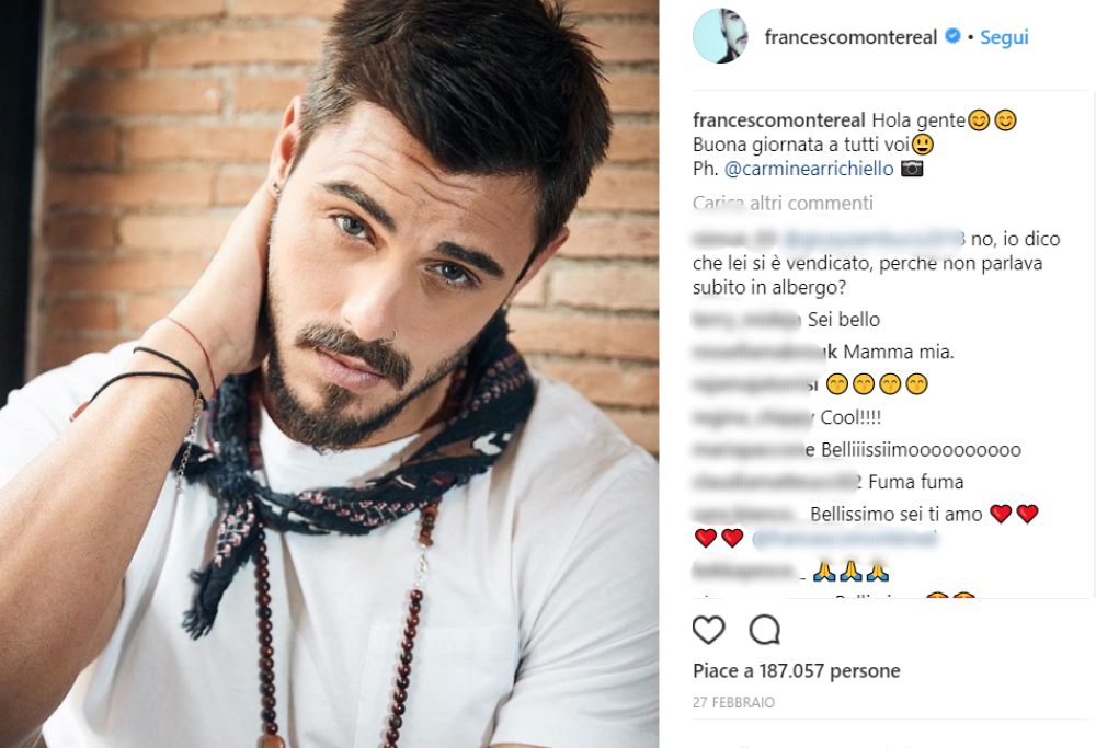 Isola dei Famosi e Canna-Gate: ecco cosa dice Monte nell’audio che lo “incastrerebbe”