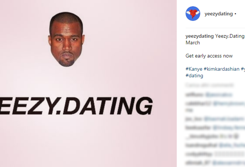 Kayne West lancia un’app per appuntamenti solo per i suoi fan