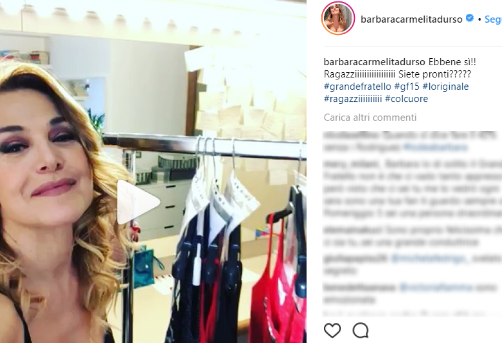 Barbara d’Urso condurrà il Grande Fratello 15!