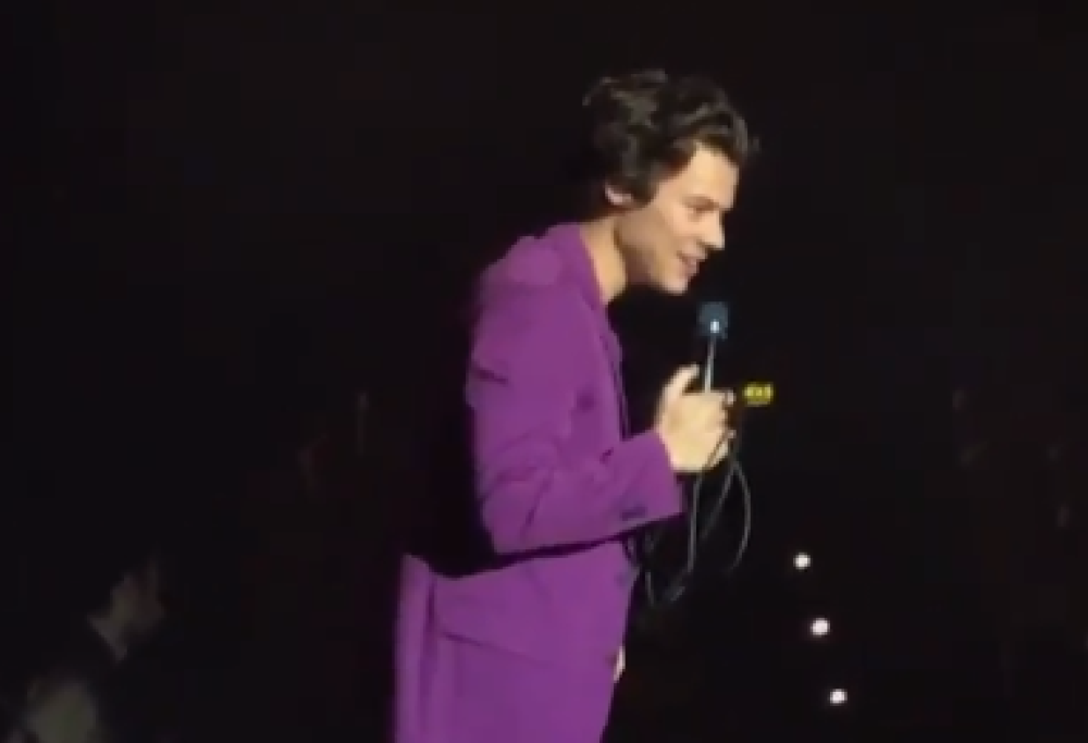 Harry Styles sorpreso dalla fan: “Ti piace stalkerarmi?”