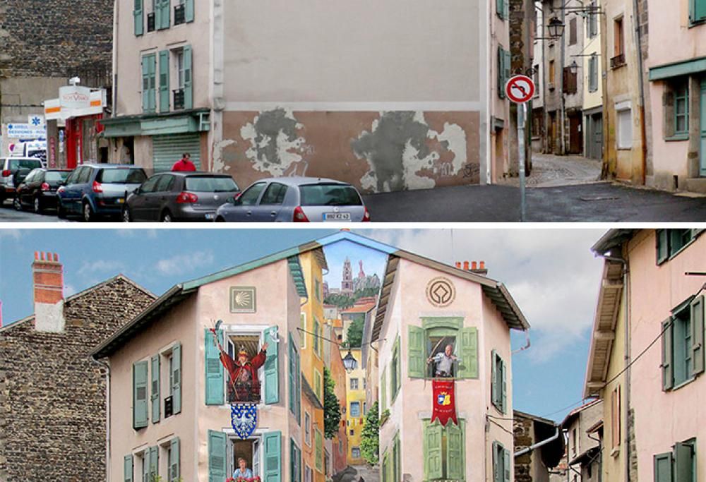 La straordinaria street art in Francia ad opera di Patrick Commecy