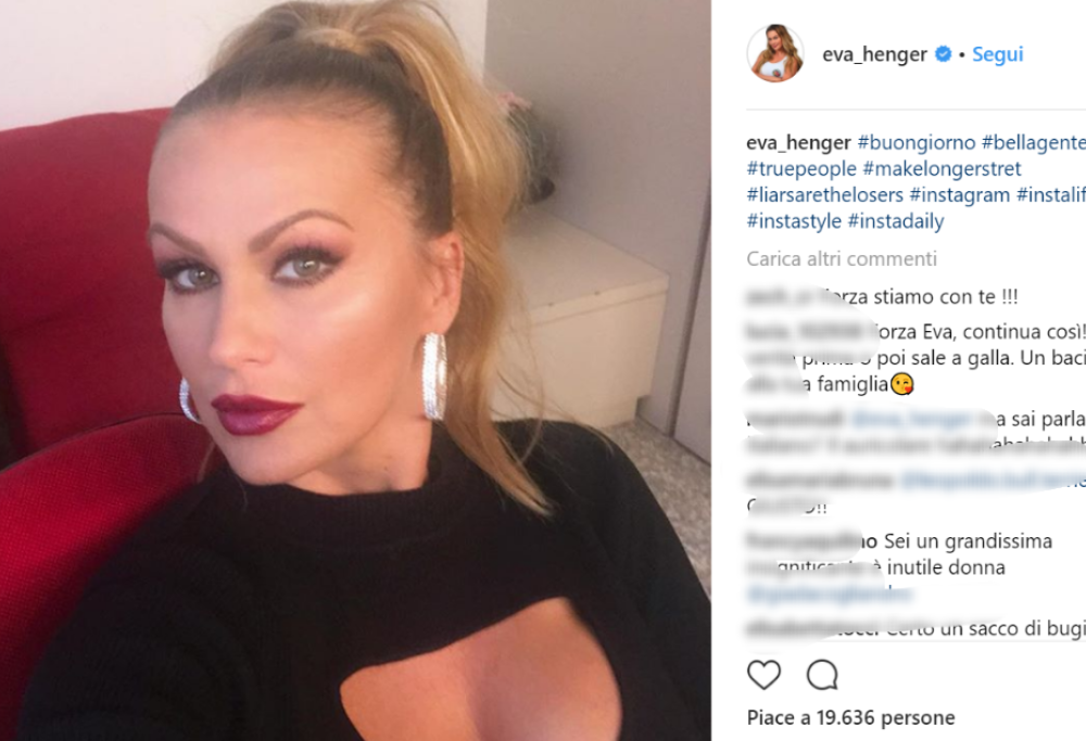 Eva Henger: “Aspettavo un bimbo ma l’ho perso”