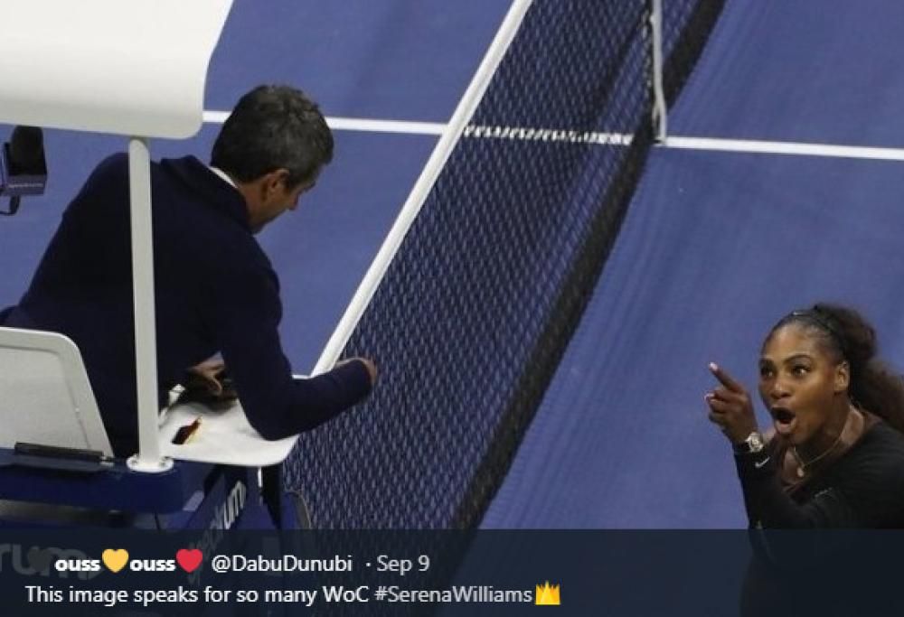 Serena Williams perde le staffe e insulta l’arbitro
