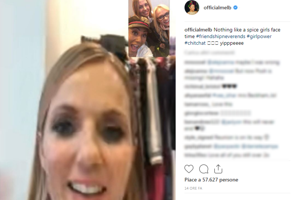 Spice Girls, “selfie” di gruppo durante la videochiamata. La reunion è più vicina?