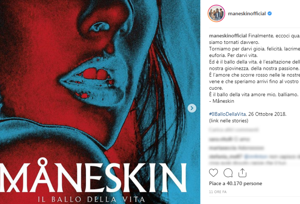 I Måneskin annunciano il titolo dell’album e un docu-film sul loro ultimo tour