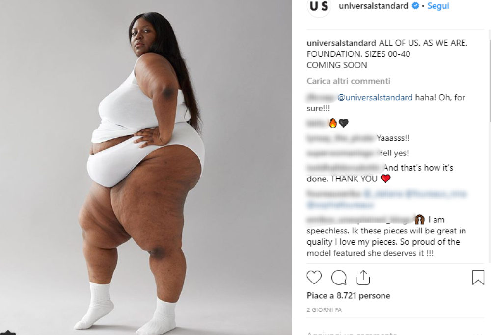 Questa casa di moda vuole onorare l’orgoglio curvy