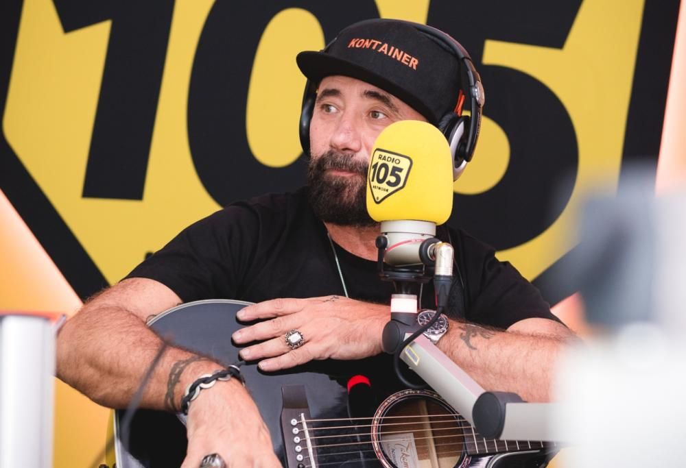 Federico Zampaglione a 105 Mi Casa: le foto dell’intervista