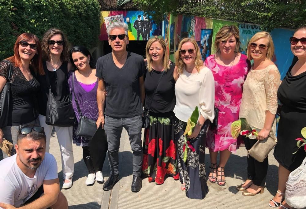 Nuovo murales a Correggio per Ligabue: le foto dell’inaugurazione