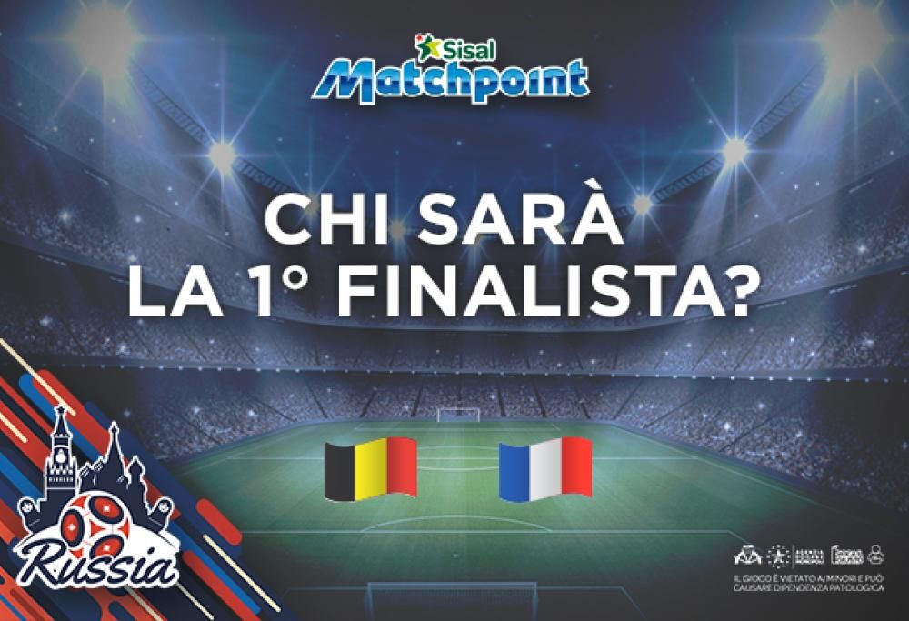 Francia prima finalista, a 1.75 su Sisal Matchpoint!