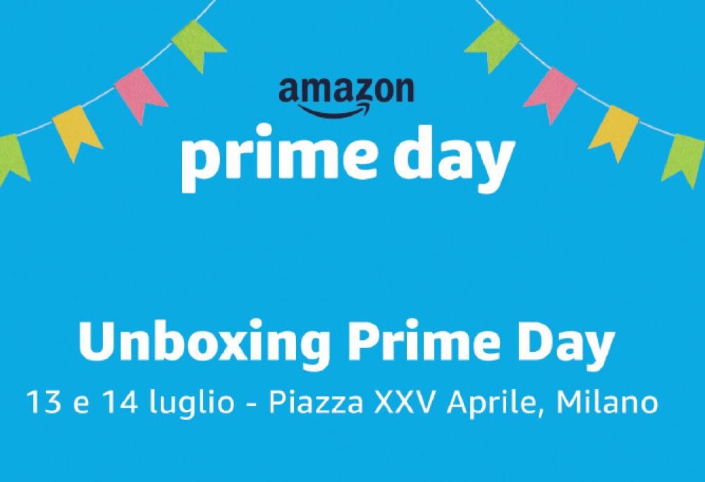 Arriva a Milano l’Unboxing Prime Day, l’evento dedicato ai benefici Amazon Prime: due giorni per celebrare insieme l’arrivo di Prime Day!