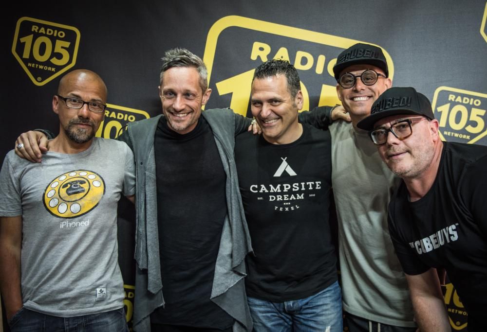 The Cube Guys a Radio 105, le foto