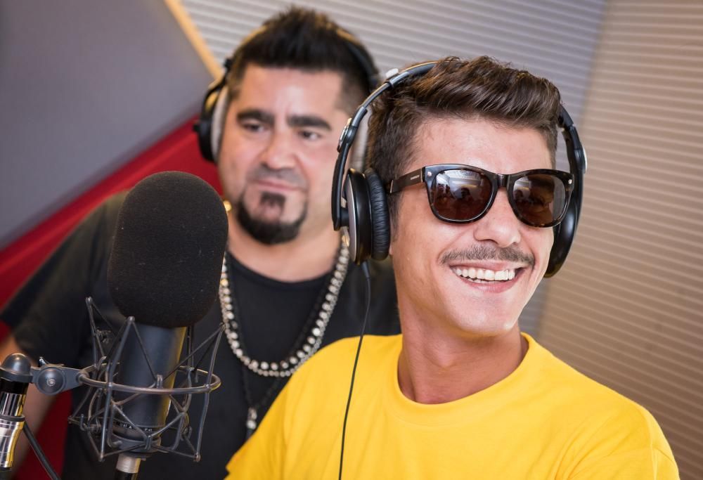 Moreno ospite de Lo Zoo di 105: le foto più belle