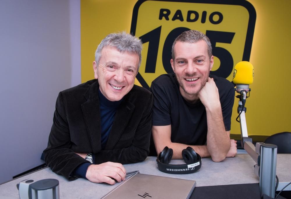 Pupo, le foto dell’intervista a 105 Mi Casa