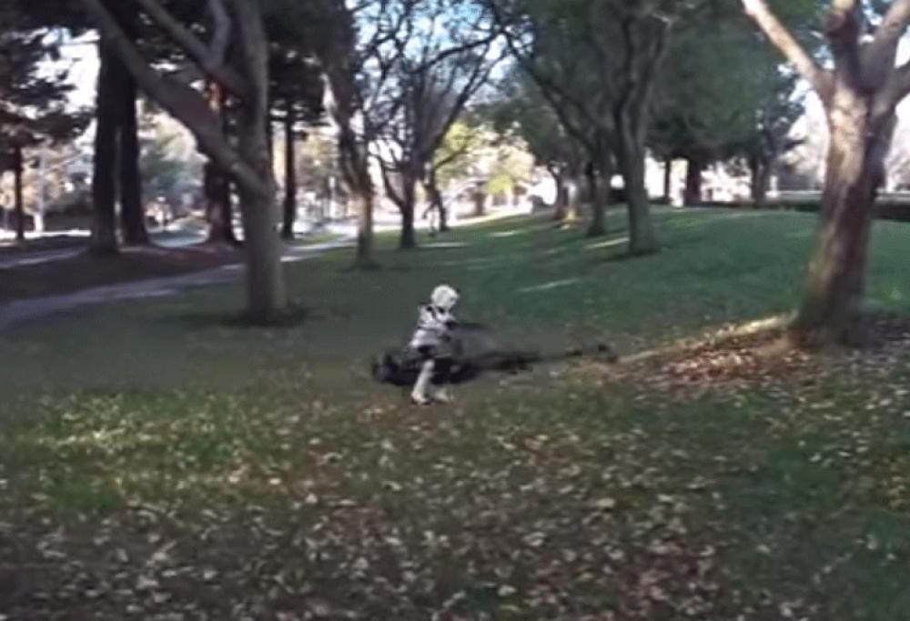 Dopo il Drone del Millennium Falcon spunta il Drone della Speeder Bike di Star Wars!
