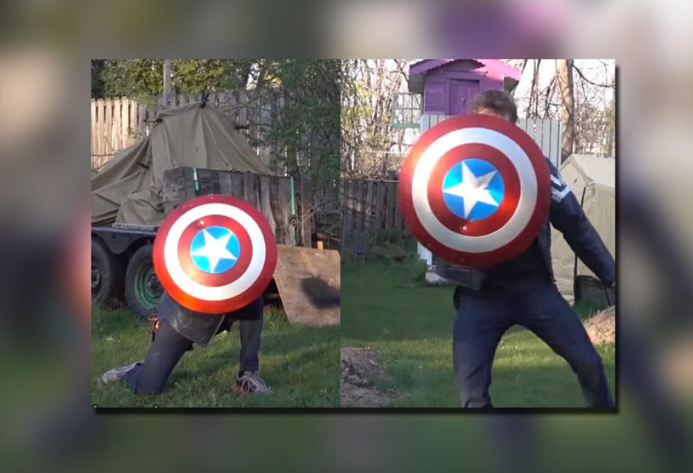 LO SCUDO DI CAPITAN AMERICA ESISTE DAVVERO ED E’ RESISTENTE A TUTTO!