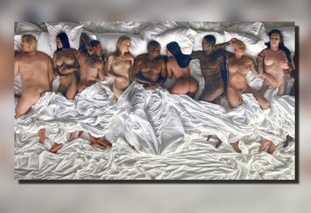 DONALD TRUMP, TAYLOR SWIFT E TANTI ALTRI TUTTI NUDI NEL NUOVO VIDEO DI KANYE WEST! (VIDEO CON GENTE FAMOSA CHE DORME)