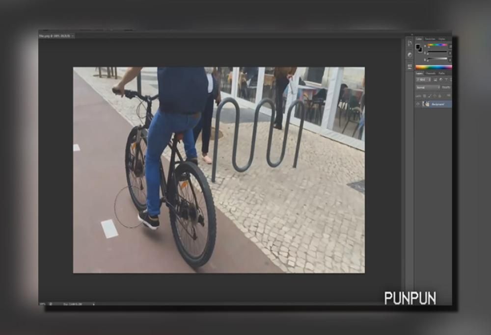 TUTORIAL: COME RIMUOVERE UNA RUOTA DELLA BICI CON PHOTOSHOP (DA GUARDARE FINO ALLA FINE)