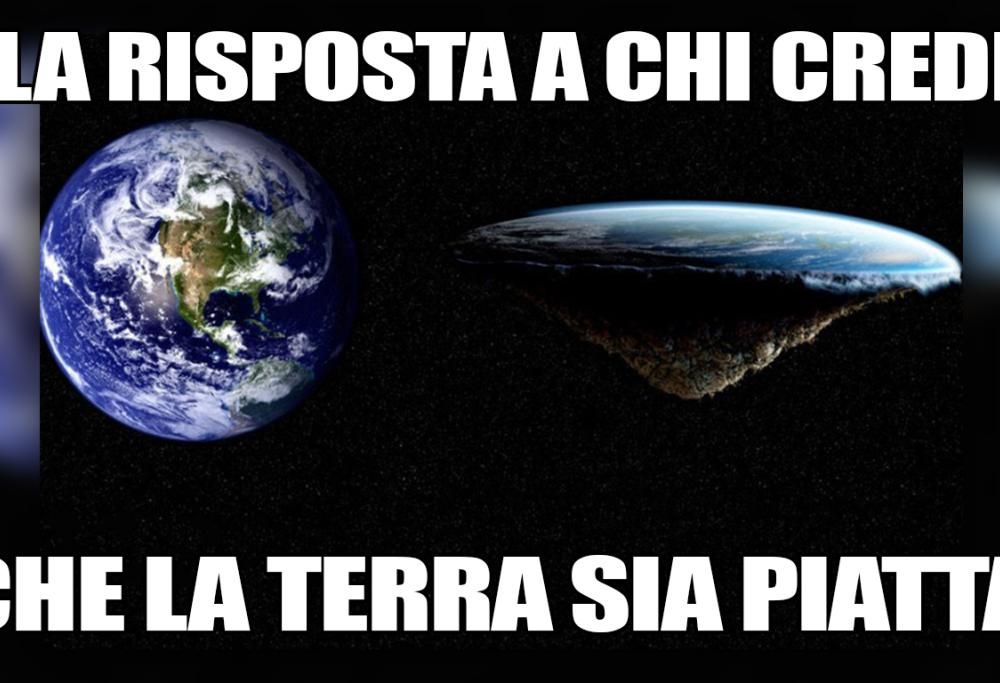 LA RISPOSTA A CHI CREDE CHE LA TERRA SIA PIATTA! BY NEURODROME