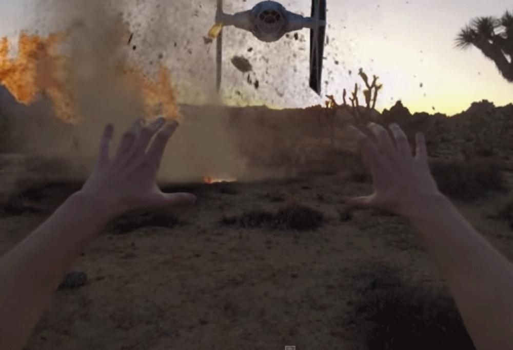 E se un Jedi indossasse una GoPro? (video)