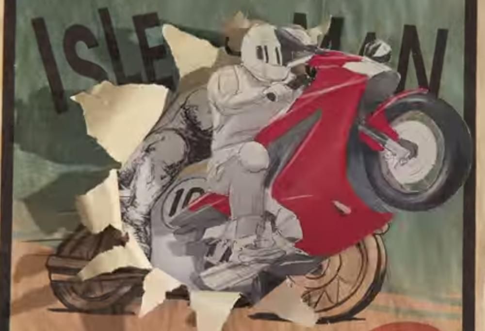 Fantastico tributo a Honda in un video in Stop Motion con immagini disegnate a mano!