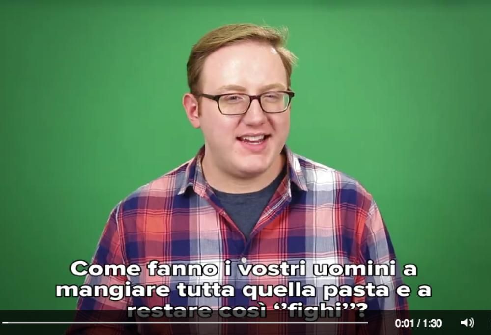 Le domande agli Italiani dagli Americani di buzzFeed