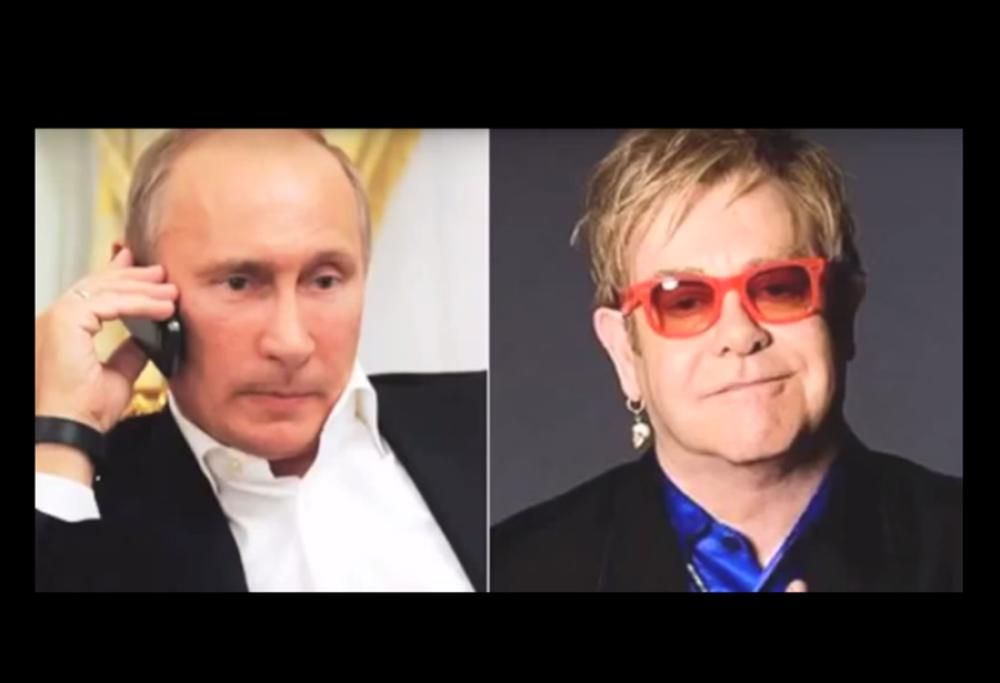 Elton John al telefono con Putin, lo scherzo virale ritradotto dallo Zoo in Italiano!