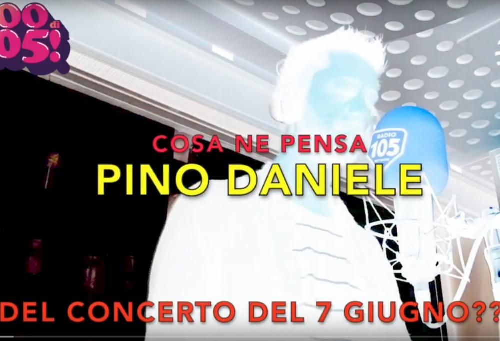 cosa ne pensa PINO DANIELE del concerto del 7 Giugno???