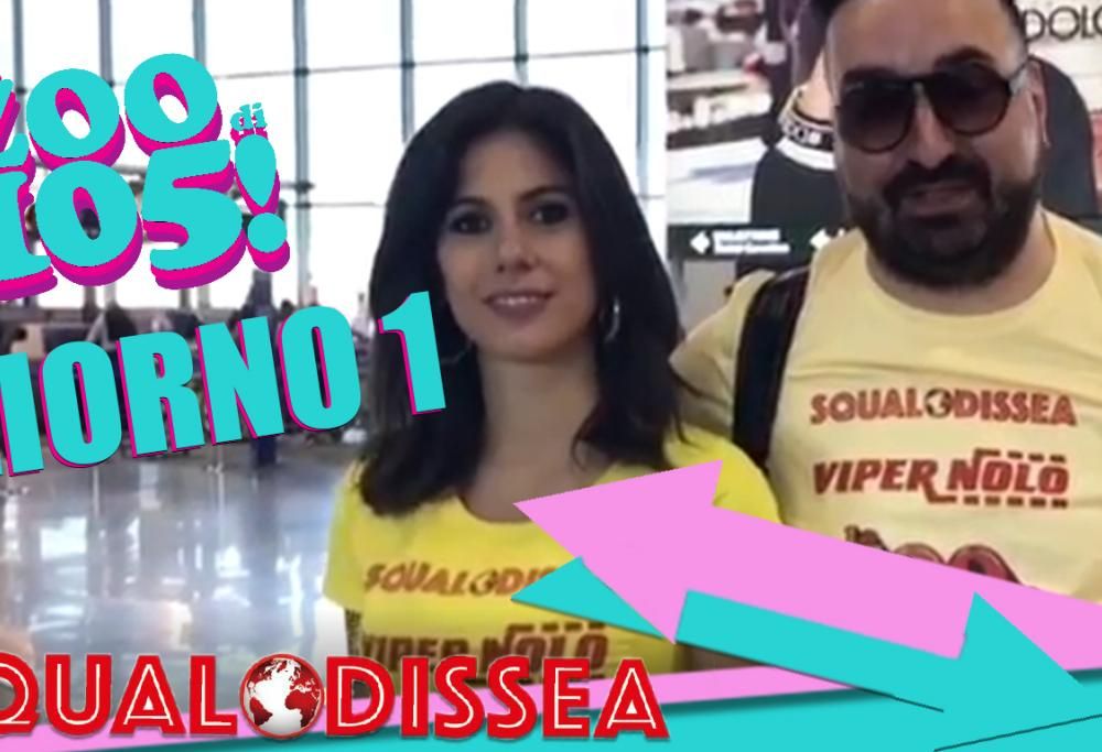 #SQUALODISSEA: Giorno #1 Squalo e Ines in partenza!